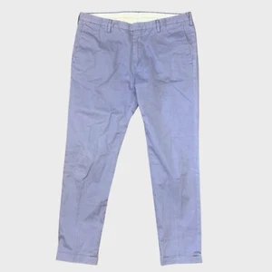 Paul Smith Men's 34 Slim Fit Cotton Stretch Chino Pants Slacks Lavender Portugal - Picture 1 of 10