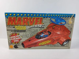 Vintage 1990 Toy Biz Marvel Super Heroes Spider-Man Dragster Fahrzeug SELTEN VERSIEGELT - Bild 1 von 16