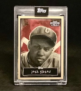 2024 Topps Rickwood Collection Josh Gibson RW-2, paquete de fabricación sellado-PR:4842 - Imagen 1 de 4