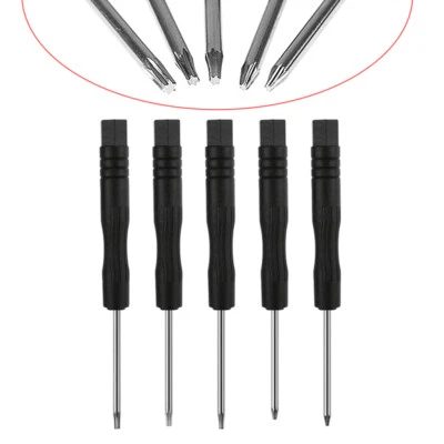 5x Precision Torx Screwdriver Set [T2+T3+T4+T5+T6] Repair Tool For Mobile Phone - Image 1 of 4