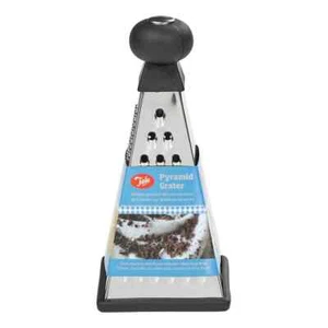 Tala Pyramidenreibe 4-seitig rutschfeste Basis für Käse Muskat Gemüse & Gewürze. - Bild 1 von 1