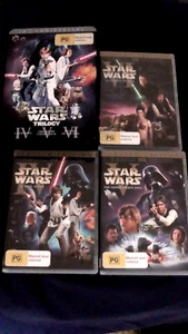 Star Wars Trilogy IV V VI 30th Anniversary DVD Steel Tin Box Original R4 limited - Picture 1 of 11