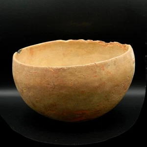 Pot257 - Cerámica antigua TERRACOTTA - 220 mm de diámetro - EDAD NEOLÍTICA - Sahara - Imagen 1 de 4
