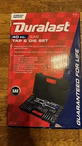 DURALAST 40PC SAE TAP AND DIE SET 81-201 - NEW/SEALED! - Picture 1 of 1
