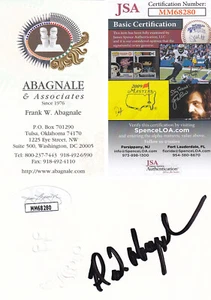  Frank Abagnale inspiration Catch Me if you Can SIGNED business card AUTOGRAPHED - Picture 1 of 4