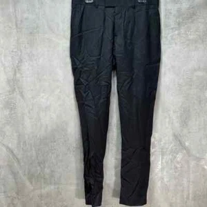Pantalones de vestir ajustados a micro cuadros negros The Kooples para hombre talla 48 - Imagen 1 de 6