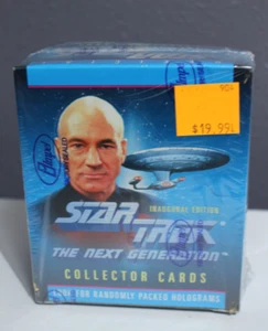 1992 Star Trek The Next Generation Inaugural Edition Collector Cards Sealed Box - Picture 1 of 6