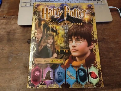 ALBUM FIGURINE HARRY POTTER E LA PIETRA FILOSOFALE PANINI VINTAGE   COMPLETO - Immagine 1 di 4