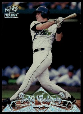 1998 Pacific Paramount #96 John Flaherty Holographic Silver #/99 - Image 1 of 2