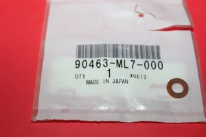 NOS GENUINE ORIGINAL Honda WASHER (6.5MM) CB400F CB1 OEM # 90463-ML7-000 - Picture 1 of 4