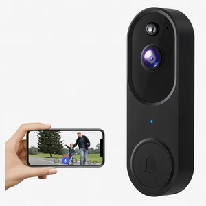 New Wireless 1080p Video Doorbell Camera w/Chime -AI Human detection, 2way audio - Picture 1 of 4