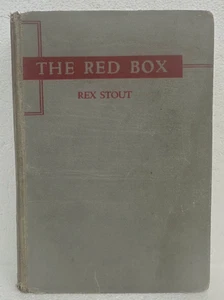 The Red Box A Nero Wolfe Mystery by Rex Stout 1937 Hardcover First Edition - Picture 1 of 7