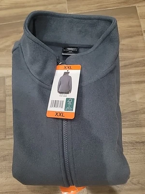 32 DEGREES HEAT WOMEN'S PLUS SIZE XXL BLUE BRUSHED FauxWool JACKET, NWT - Image 1 of 4