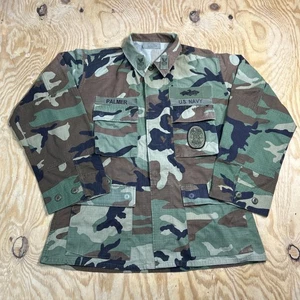 Chaqueta BDU de Colección Marina de los Estados Unidos Woodland Camo | Policía de la Marina de los Estados Unidos | Mediana - Corta - Imagen 1 de 23