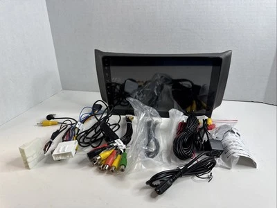 Android 13 Car Radio 10 Inch Touch Screen GPS Sat Navi Stereo Player  2 Din Blue - Image 1 of 4