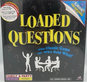 Juego de mesa familiar Loaded Questions adolescente a adulto sellado de fábrica nuevo - Imagen 1 de 4