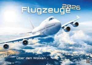 Planes - über den Wolken - Flugzeuge - 2026 - Kalender DIN A3 - GRATIS VERSAND - Bild 1 von 14