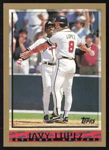 1998 Topps Javy Lopez #183 Atlanta Braves - Picture 1 of 2