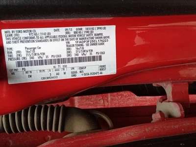 2014 Ford Focus 2.0L Engine Motor 4cyl OEM 99K Miles - LKQ310812937 - Image 1 of 4