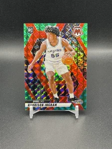 Harrison Ingram 2024-25 Panini Mosaic #244 Red Green Choice Prizm SP Rookie RC - Bild 1 von 3