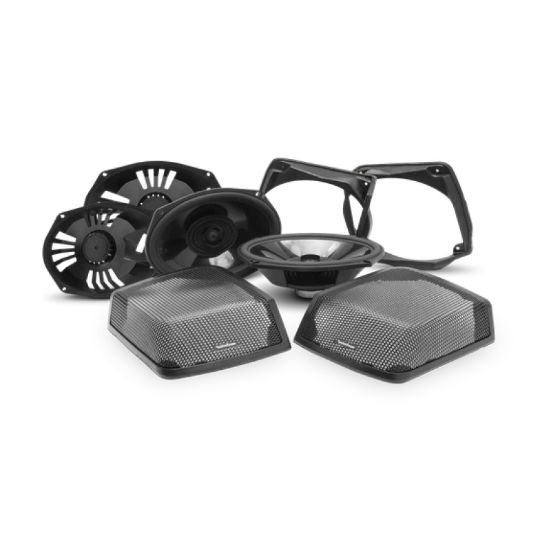 Kit de audio alforja Rockford Fosgate para Harley Davidson TMS69BL9813 Foto 1 de 1