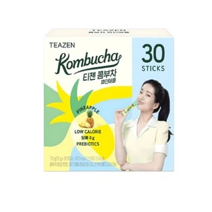Teazen Kombucha Pineapple 30T BTS Healthy Food Korea Free Shipping wt Tracking - Picture 1 of 6