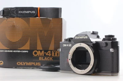 [NEUWERTIG in Box] Olympus OM-4Ti schwarz analoge 35-mm-Spiegelreflexkamera Gehäuse aus Japan - Bild 1 von 4