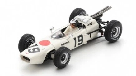 HONDA RA272 N.19 MONACO GP 1965 RONNIE BUCKNUM 1 43 Spark Model Formula 1 Modell