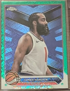 James Harden 2023-24 Topps cromo verde logotipo refractor #31 Los Angeles Clippers - Imagen 1 de 2