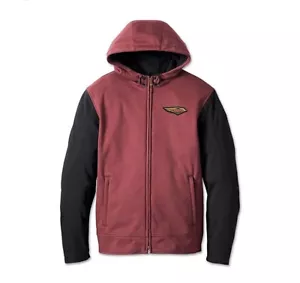 Harley-Davidson 120th Anniversary Deflector Riding Fleece Hooded Jacket (XL) - Picture 1 of 10