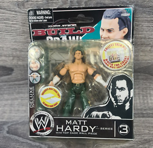 Matt Hardy Deluxe Build N Brawl Mini Wrestling Action Figure Jakks WWE Series 3