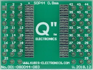 SOP44,TSOP44,SO44,SSO44,SOIC44,SSOP44,QSOP44 mit 0.80mm auf 2 x IDC3x8 [DE] - Picture 1 of 1