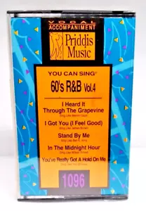 60's R&B Vol. 4 #1096 Priddis Music You Can Sing KARAOKE NEW SEALED - Foto 1 di 4