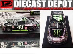 KURT BUSCH 2018 BRISTOL WIN RACED VERSION MONSTER ENERGY/ HAAS  1/24 ACTION - Picture 1 of 4