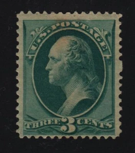 1878 Sc 184 green MHR original gum single CV $90 - Picture 1 of 2