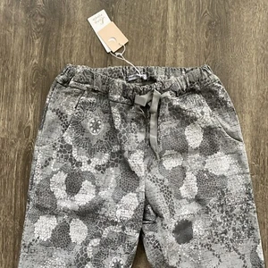 Feincord Hose cord Jogger Stretch Italy NEU Muster DE 38 40 42 Tragbar Grau 24 - Bild 1 von 13