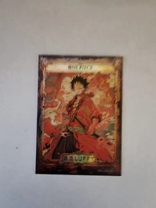 One Piece Endless Treasure 6 OP-LGR-002 LGR Samurai Art Monkey D Luffy Straw Hat - Picture 1 of 2