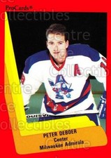 1990-91 ProCards AHL IHL #326 Peter DeBoer