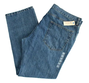 MARKS AND SPENCER M & S Mens Denim Regular Fit Jeans Pure Cotton ~Waist 38 / Leg 29 ~ Medium Blue