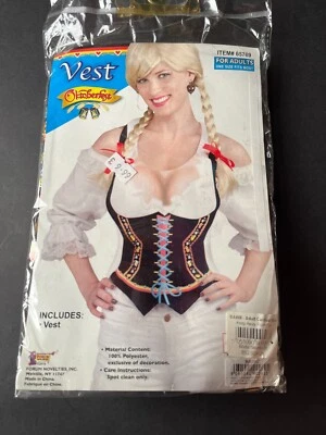 New Forum Novelties Oktoberfest Carnival Vest, (Ladies Adult) — 第 1/4 张图片