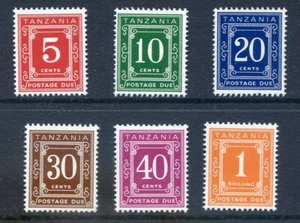 Tanzania 1971 cuotas de franqueo sobre papel esmaltado como nuevo n.h. (2024/11/18#02) - Imagen 1 de 2