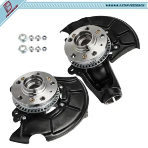 (2) Front Steering Knuckle Wheel Hub Bearing For Volkswagen Golf 2000-2005 2006 - Picture 1 of 15