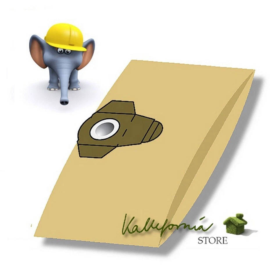 20 Sac D'Aspirateur pour Fakir Extracteur Ws 9800 S Écologique Filtre WS9800S - Bild 1 von 1