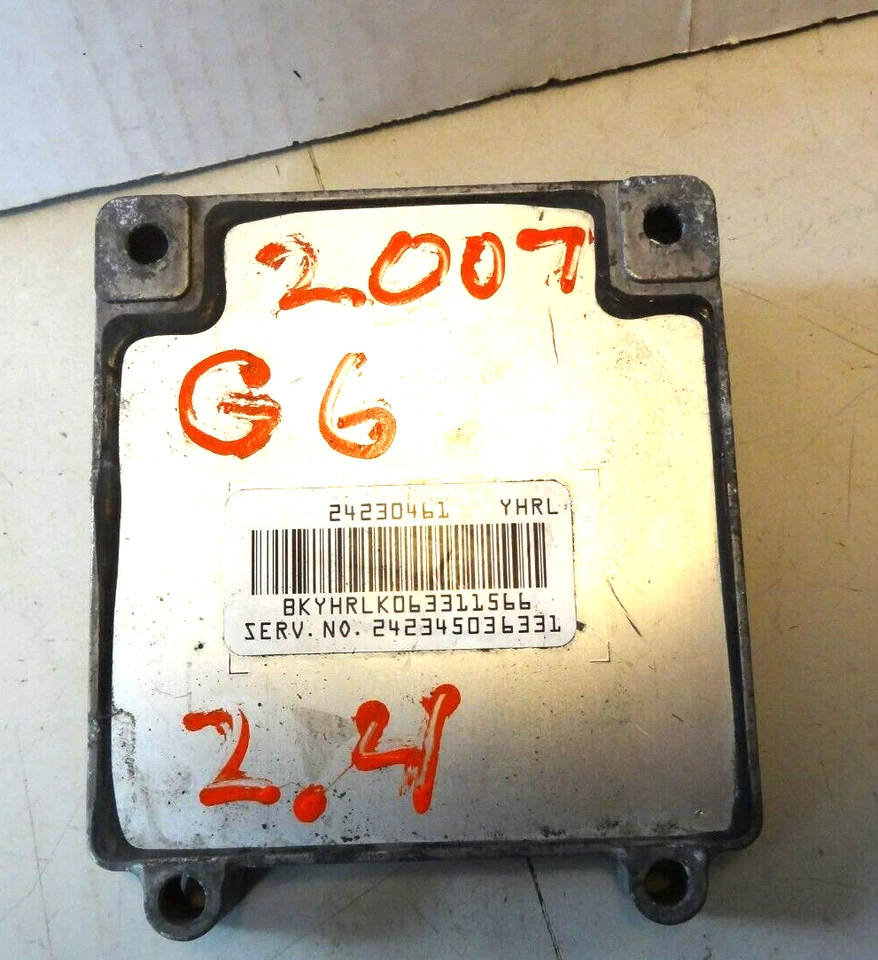 24230461 (YHRL) GM OEM TRANSMISSION CONTROL MODULE UNIT TCM TCU 2007 Pontiac g6 - Изображение 1 из 3