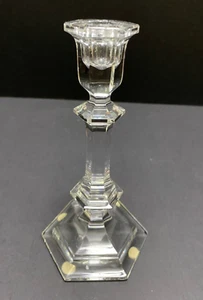 Baccarat France Versailles Kerzenhalter 7" Einkristall Kerzenständer signiert - Bild 1 von 12