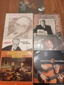 7xLP's Lot of Classical guitarist -Andres Segovia/Julian Bream/John Williams .NM - Picture 1 of 11