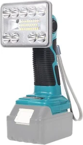 For Makita Cordless LED Work Light 9W 1000LM Jobsite Light 18V Li-ion Battery US - Picture 1 of 12