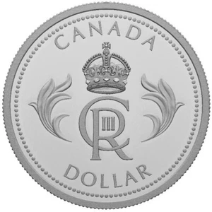 Edición limitada Proof Dollar King Charles III Royal Cypher Canadá Plata PP 2023 - Imagen 1 de 3