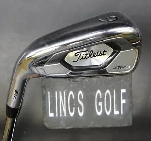 Left-Handed Titleist 718 AP3 6 Iron Regular Steel Shaft Golf Pride Grip - Picture 1 of 4