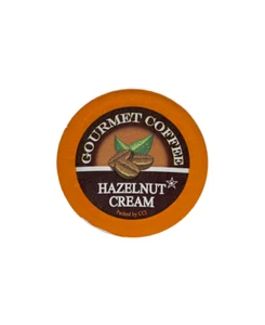 Café con sabor a crema de avellanas, tazas de una sola porción de 20 quilates para Keurig K-cup - Imagen 1 de 1